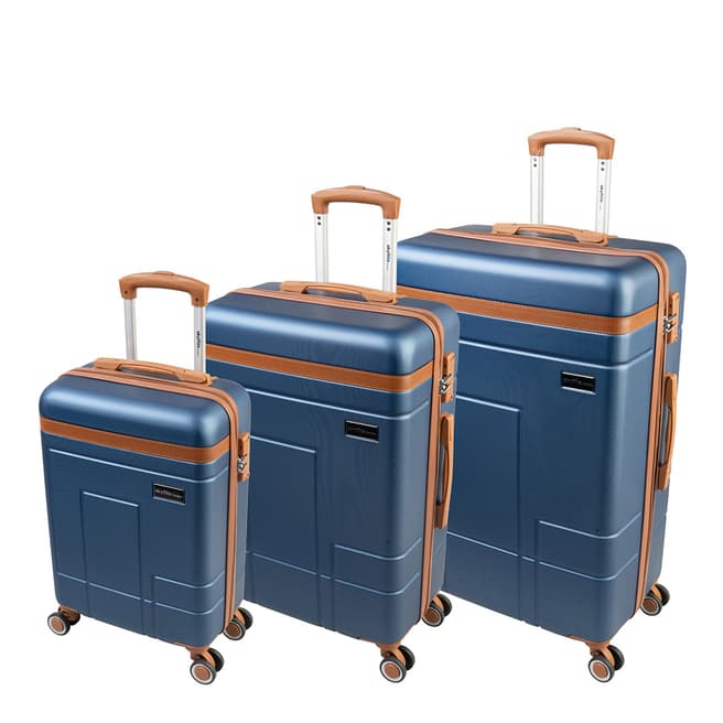 Skyflite Blue Koncept 55/67/77cm Trolley Cases