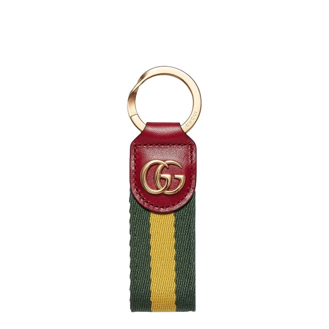 Gucci Gucci Ophidia Stripe Key Chain