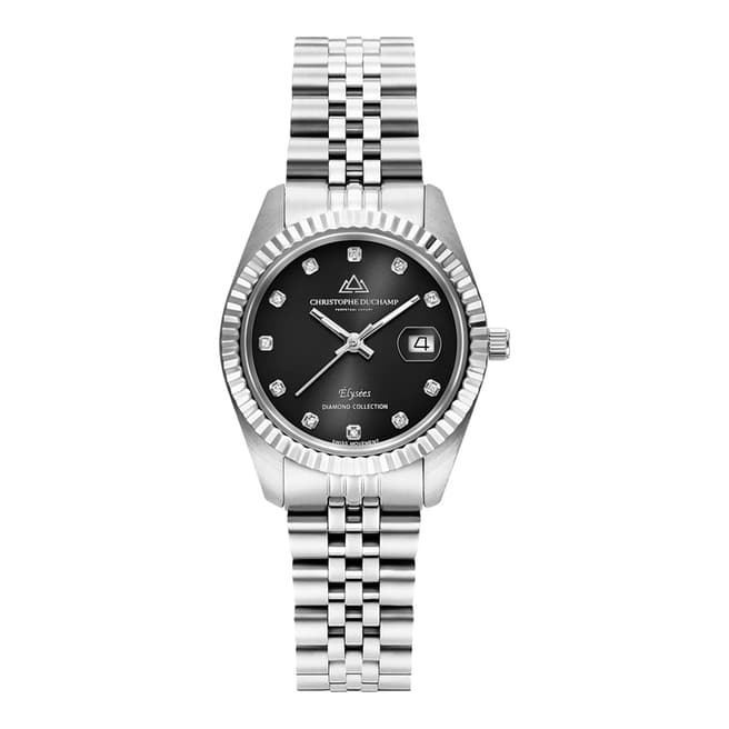 Christophe-Duchamp Women's Elysees Silver Watch 33mm