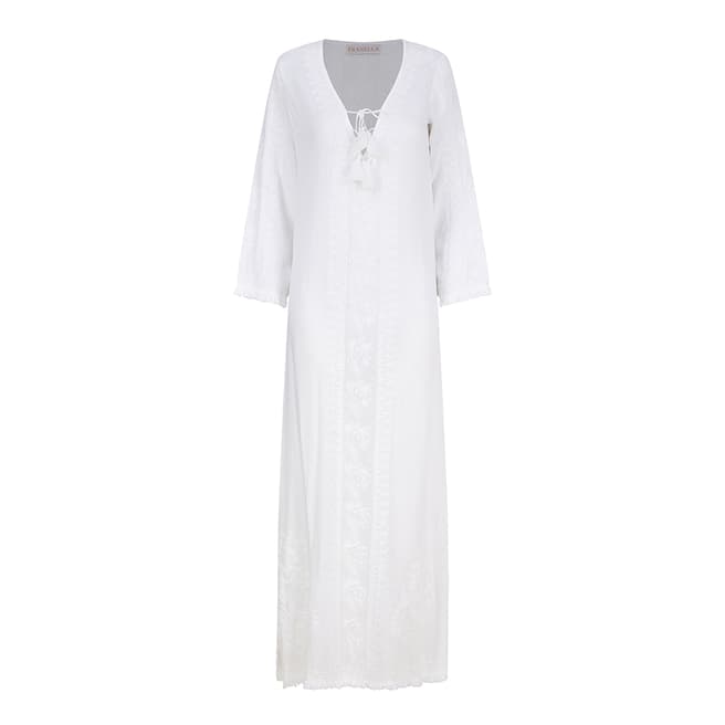 Pranella White Agatha Maxi Dress