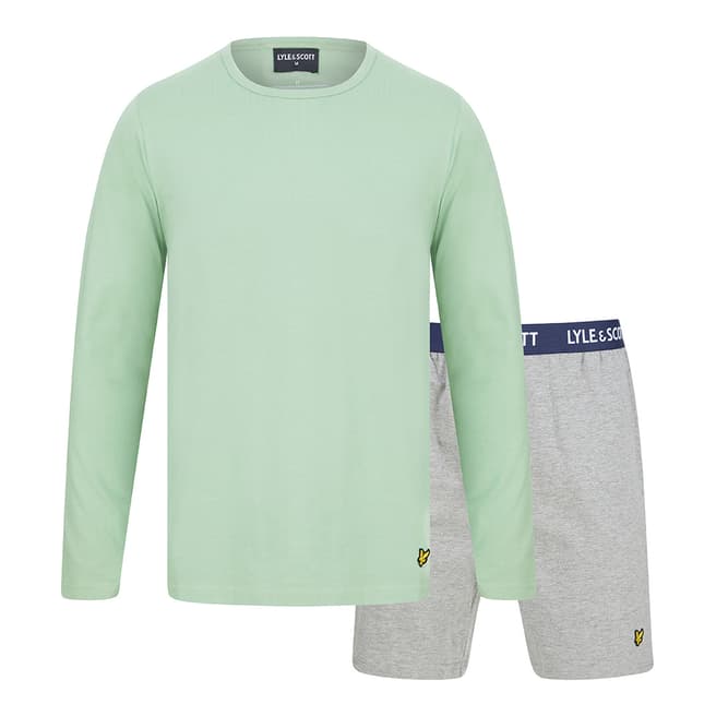 Lyle & Scott Green Hugo Pyjamas