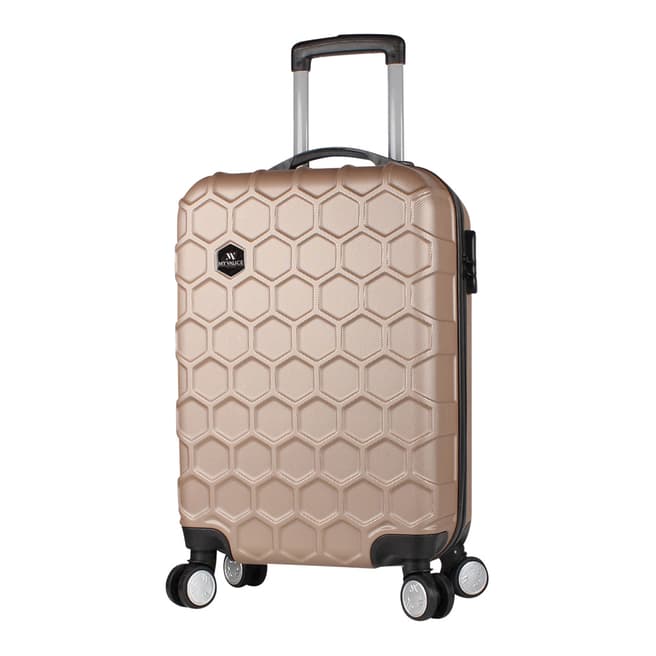 MyValice Gold Cabin Suitcase