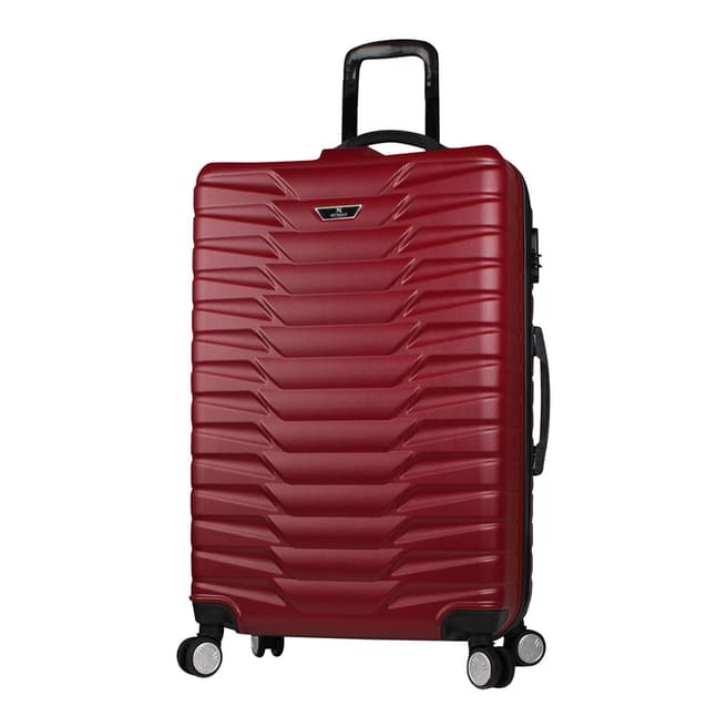 MyValice Claret Red Large Suitcase