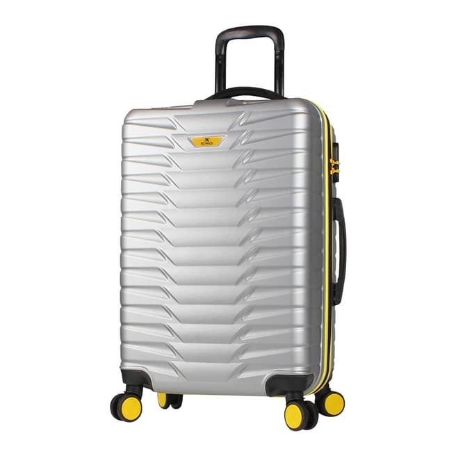 MyValice Grey Medium Suitcase