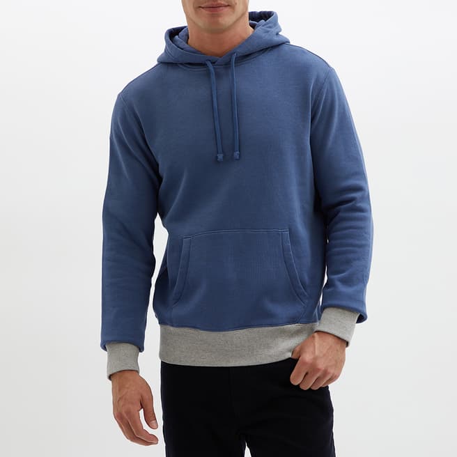 Polo Ralph Lauren Navy/Grey Cotton Hoodie