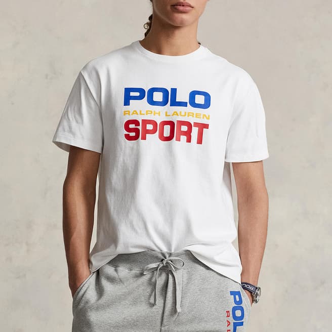 Polo Ralph Lauren  White Polo Sport T-Shirt