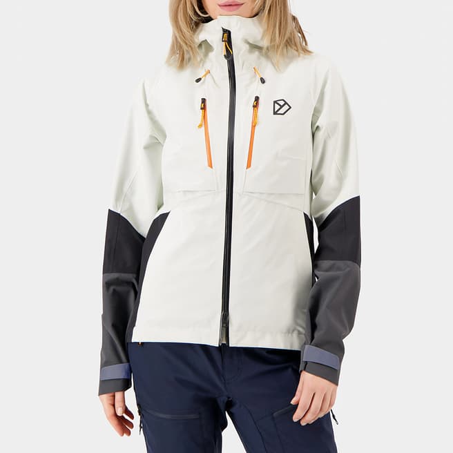 Didriksons White Waterproof Indus Jacket