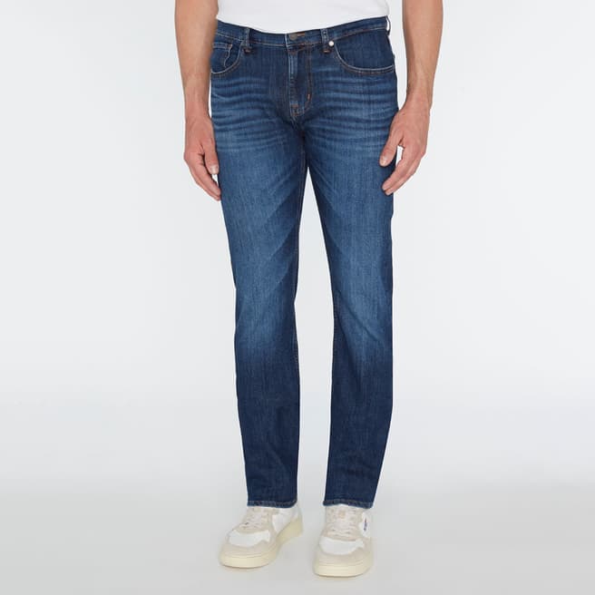 7 For All Mankind Dark Wash Slimmy Stretch Jeans