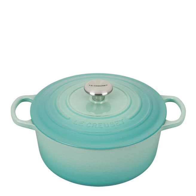 Le Creuset Cool Mint Round Casserole 22cm