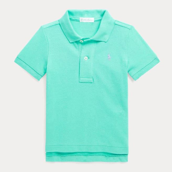 Polo Ralph Lauren Baby Boy's Mint Cotton Logo Polo Shirt