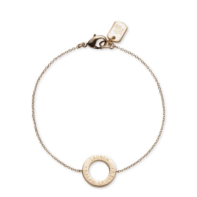 Ralph Lauren Gold Flex Ring Bracelet