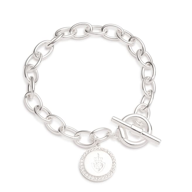 Ralph Lauren Silver Charm Flex Bracelet