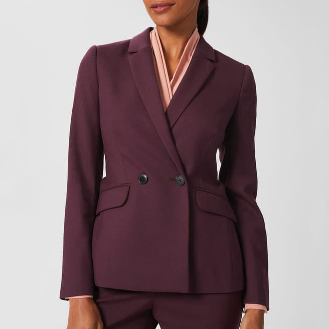 Hobbs London Berry Hetty Wool Blend Blazer