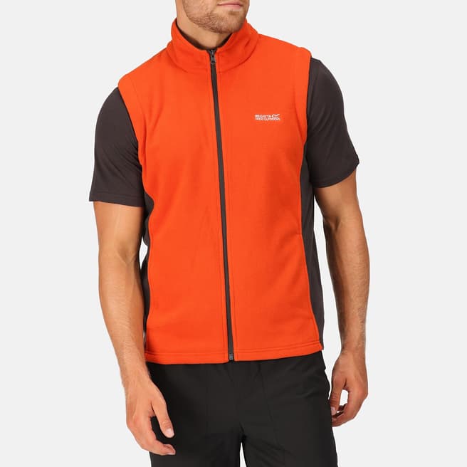 Regatta Orange Tobias II Fleece Gilet