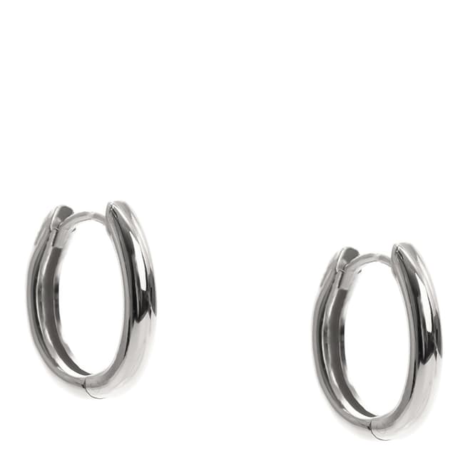 Augusta & George Silver Medium Hoop Earrings