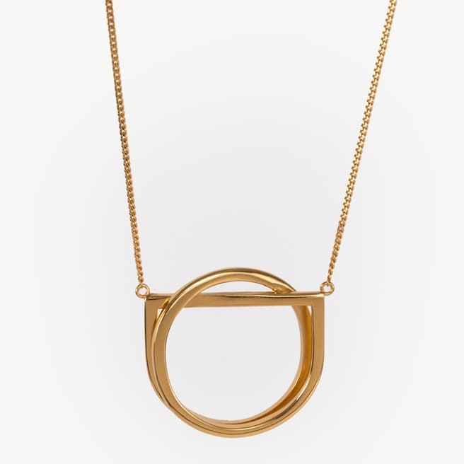 Augusta & George Gold Geometric Necklace