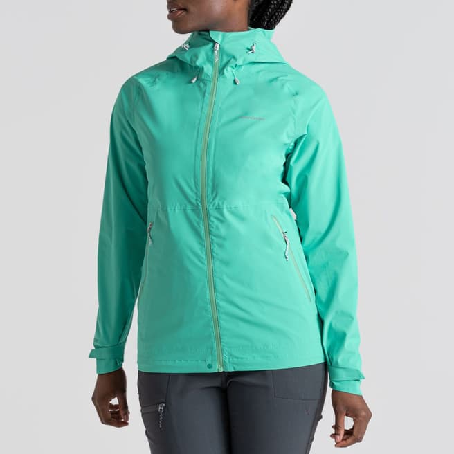 Craghoppers Green Bronte 2.5L Stretch Waterproof Jacket