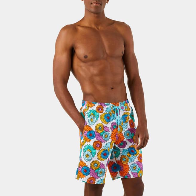 Vilebrequin White Okoa Swim Shorts