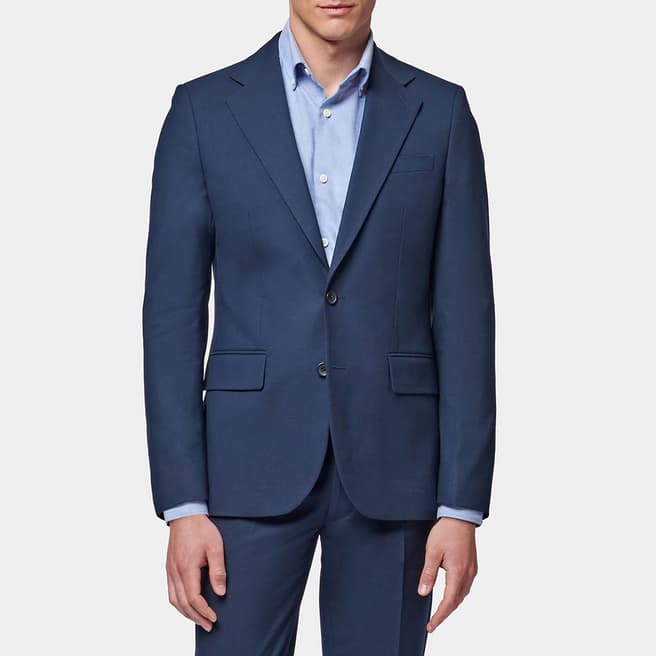 Peckham Rye Navy Classic Notched Lapel Suit Jacket