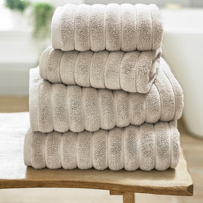 The Lyndon Company Ribbleton Bath Towel, Stone