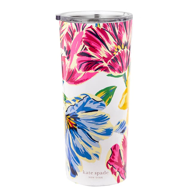Kate Spade Stainless Steel Tumbler, Painted Tulips