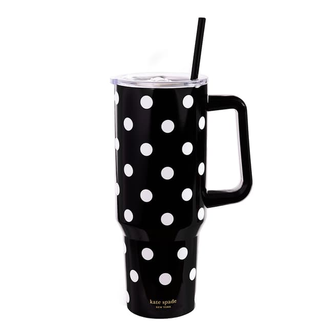 Kate Spade Stainless Steel Large Tumbler (40 oz), Picture Dot