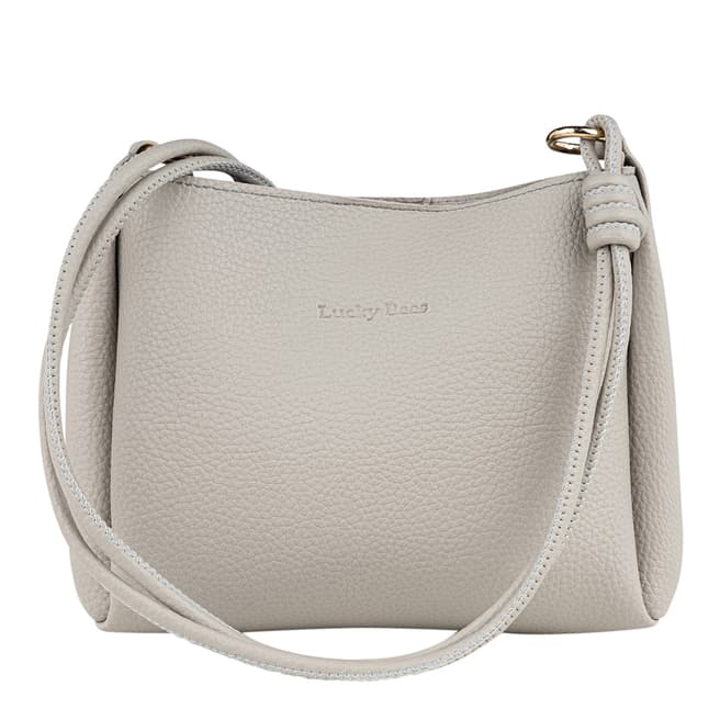 Lucky Bees Grey Crossbody Bag