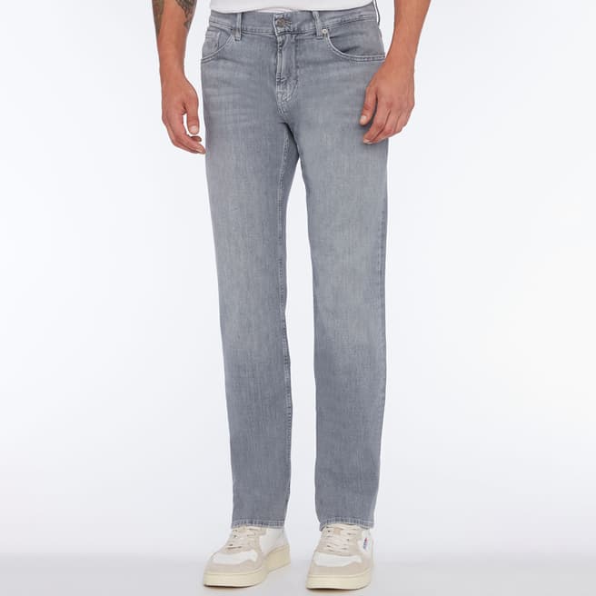 7 For All Mankind Grey Standard Stretch Jeans