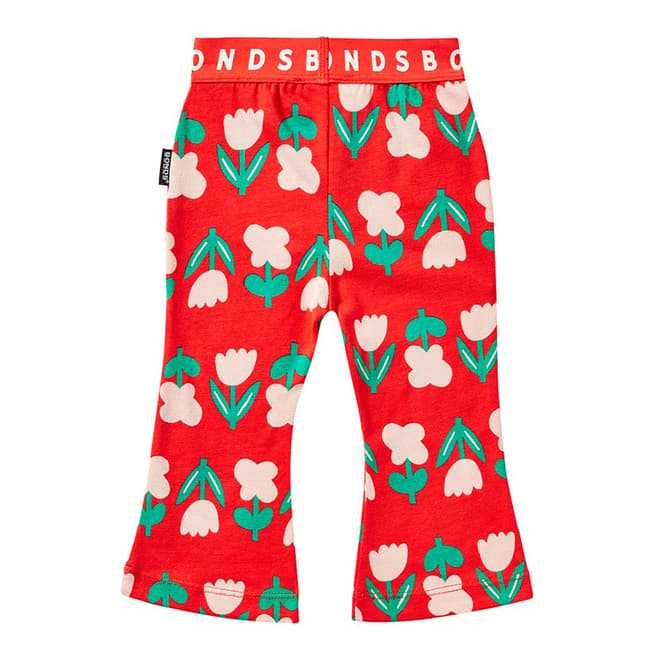 Bonds Red Roomies Flare Pant