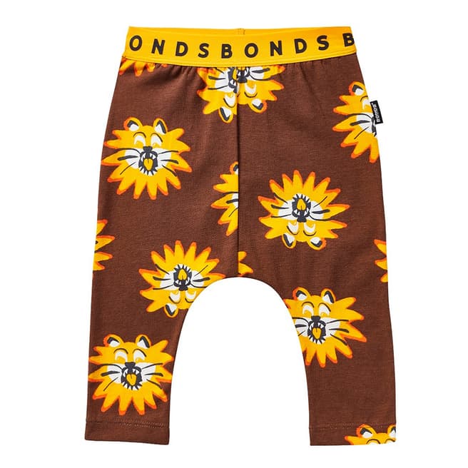 Bonds Brown/Yellow Roomies Pant 