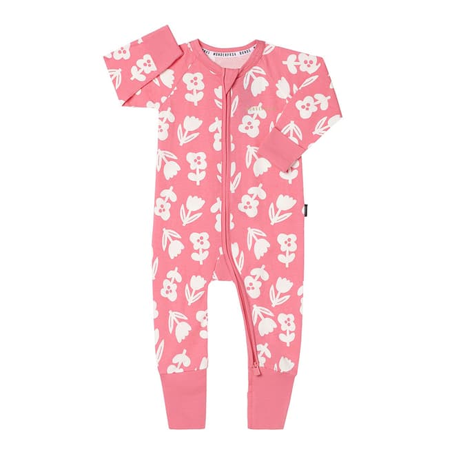 Bonds Pink Wonder Zippy Print Suit