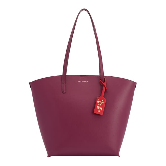 Lulu Guinness Peony Medium Agnes Tote Bag 