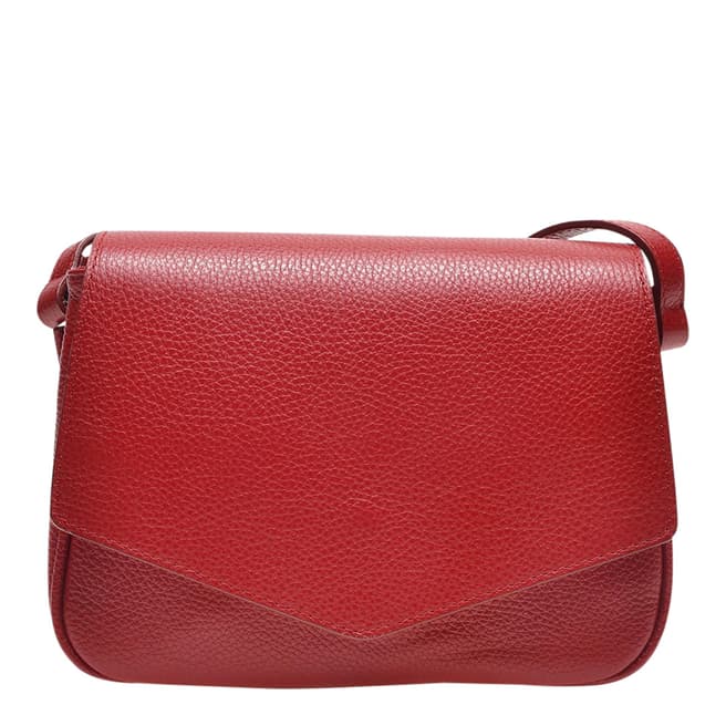 Isabella Rhea Red Shoulder Bag