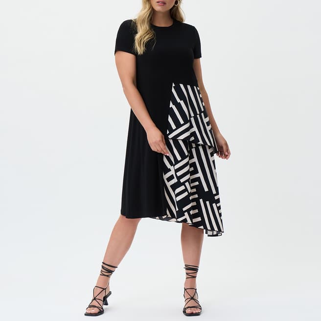 Joseph Ribkoff Black/White Printed Dress