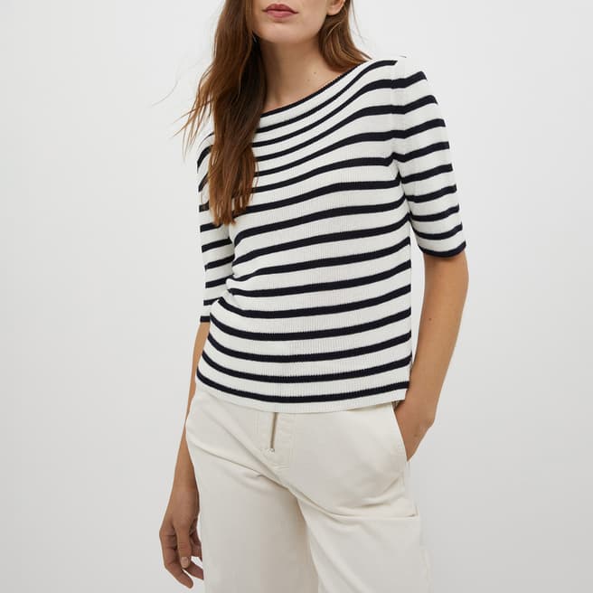 Max&Co. Black/White Passata Stripe Jumper