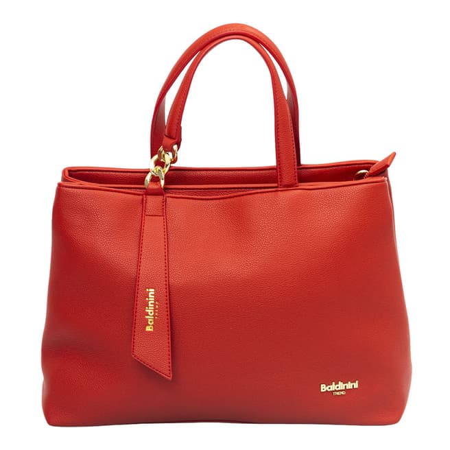 Baldinni Red Shoulder Bag