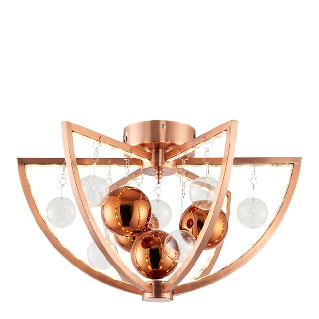 Gallery Living Belmont Ceiling Lamp Copper