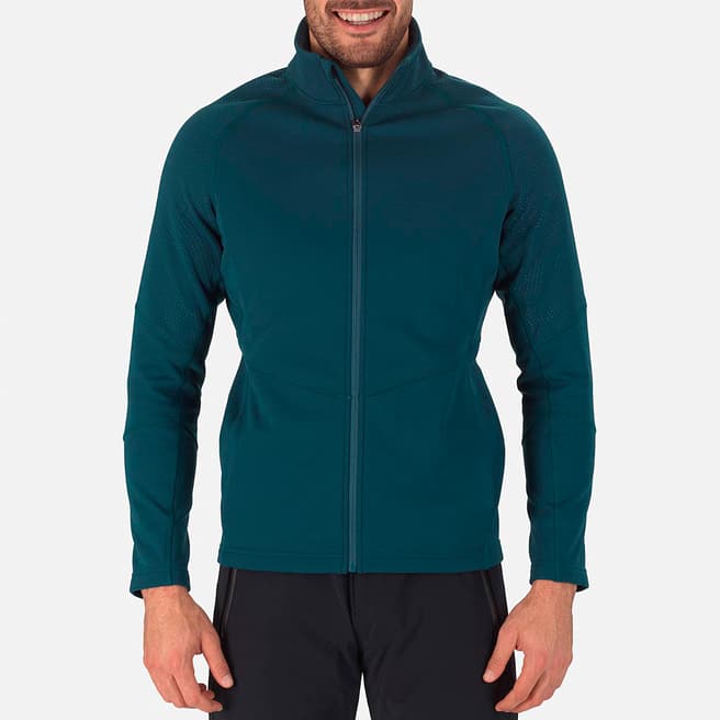 Rossignol Teal Classique Clim Full Zip Layer