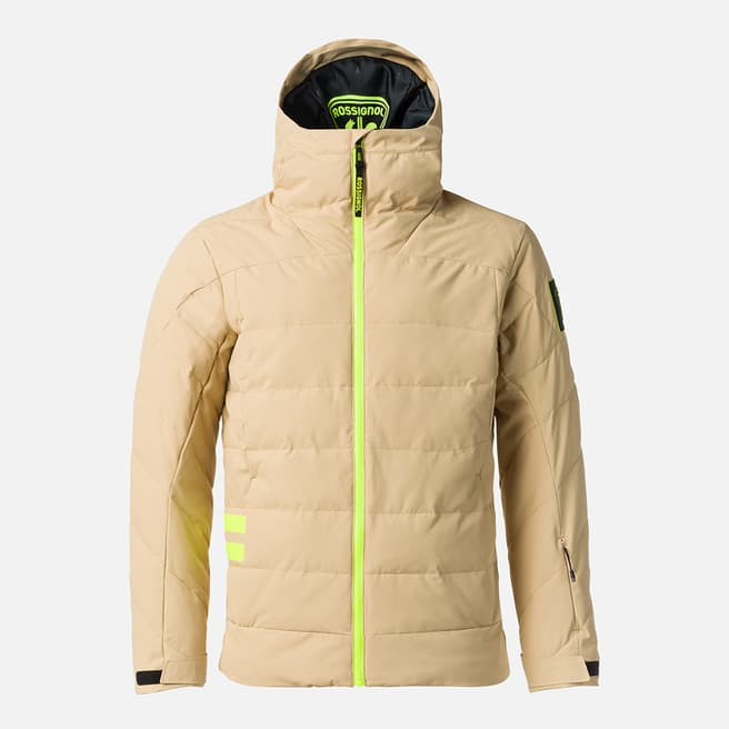 Rossignol Beige Rapide Ride Free Ski Jacket