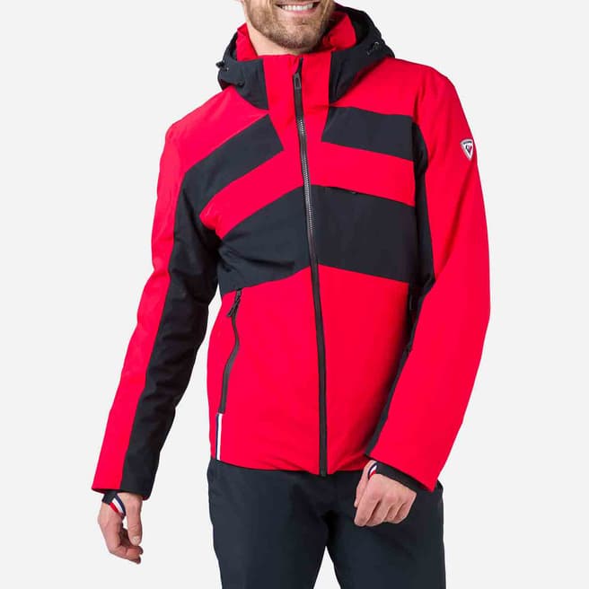 Rossignol Red Waterproof React Merino Ski Jacket