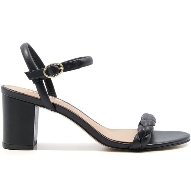 Dune London Black Jaslyn Sandals