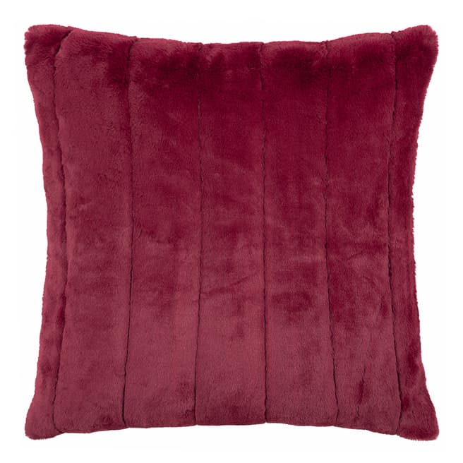 Paoletti Empress 45X45 Cushion, Ruby