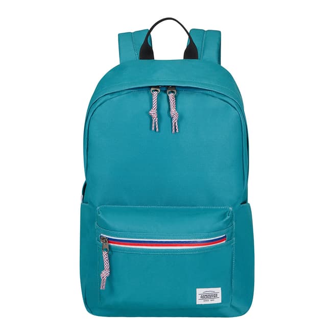 American Tourister Teal Upbeat Zip Backpack