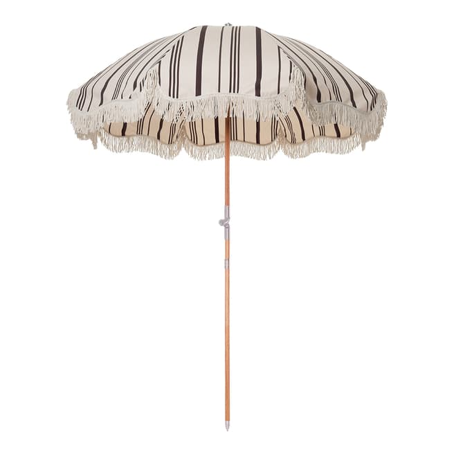 Business & Pleasure Co The Premium Umbrella, Vintage Black Stripe