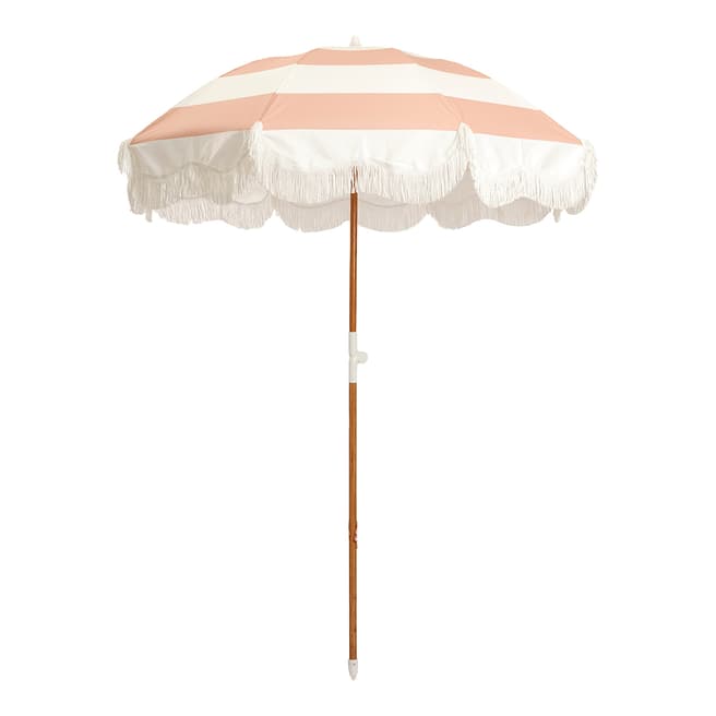 Business & Pleasure Co The Holiday Umbrella, Pink Capri Stripe