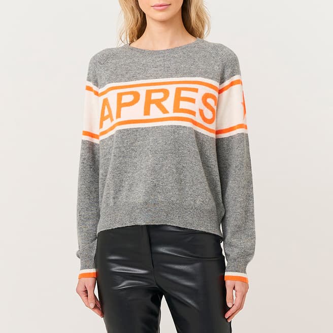 Scott & Scott London Grey Apres Cashmere Jumper