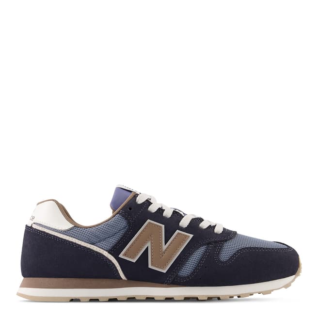 New Balance Unisex Navy 373 Classics Trainers