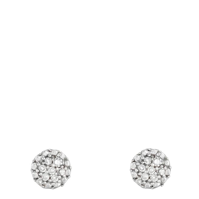 MUSE Round Stud Diamond Earrings