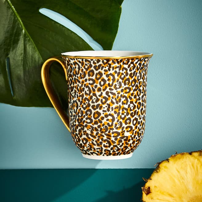 Spode Leopard Mug in Gift Box