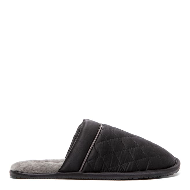 Supa Snug Black Sheepskin Supa Luxe Slippers